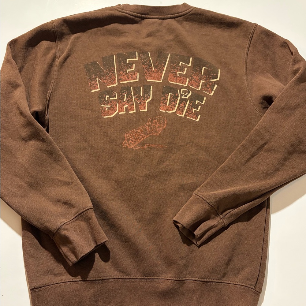 Warner Bros Brown Goonies Pull Over Sweater - Picture 4 of 5